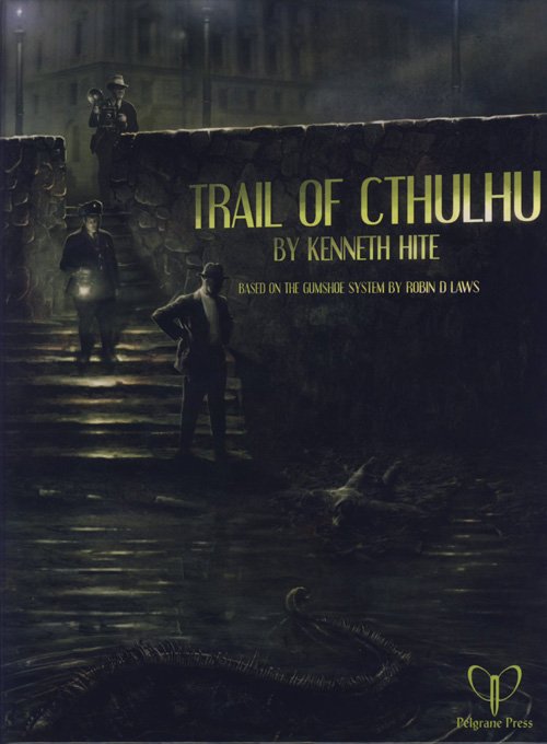 Capa de Trail of Cthulhu