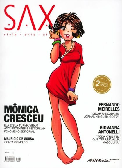Sax #6 monicasaxcapa Turma da Mônica Jovem deve virar desenho animado!