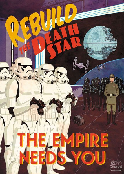rebuild-death-star rebuild death star A arte de Cliff Chiang